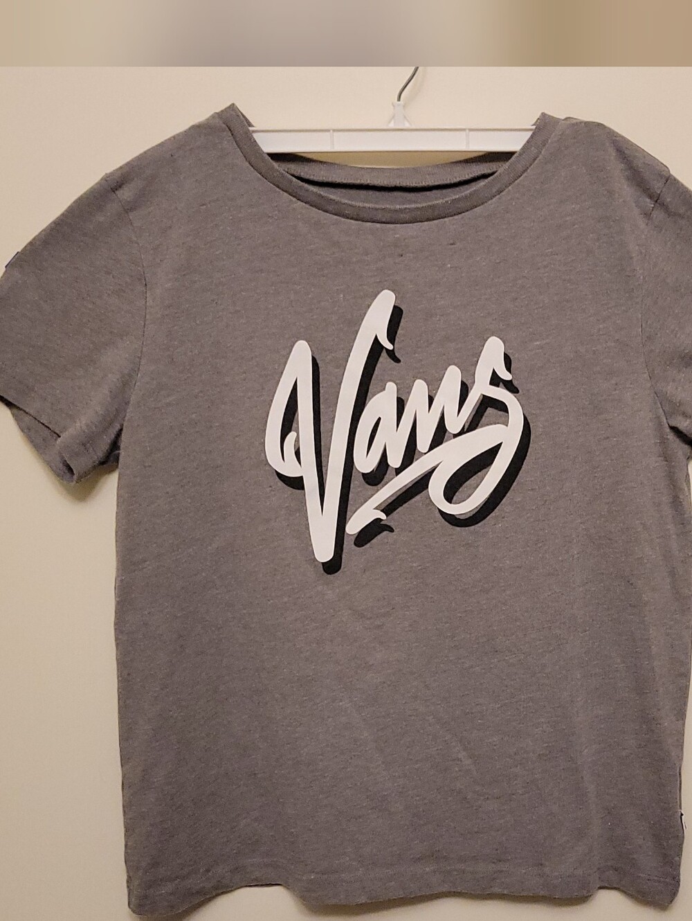 Vans Women's Gray Logo Tee
